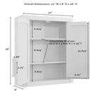 Armoire de rangement murale Crosley Savannah bleu marine