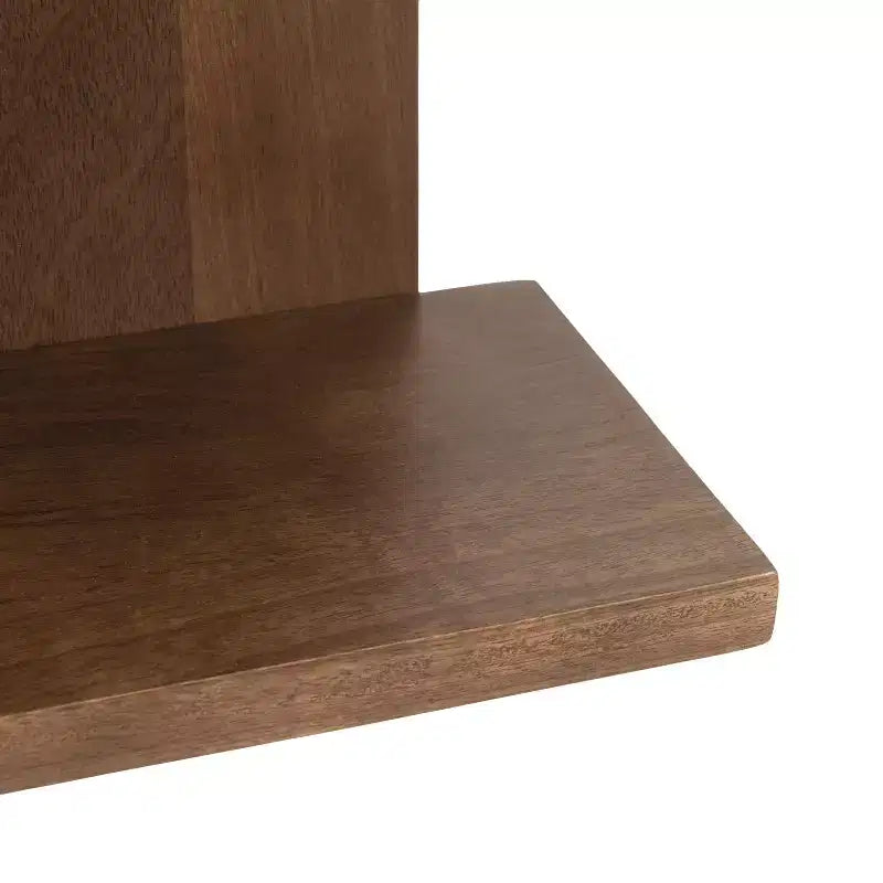 Kate & Laurel All Things Decor Étagères murales 3 niveaux Braxton Modern Farmhouse 30,5 cm x 81,3 cm Marron naturel : Style transitoire, Cadre en plastique