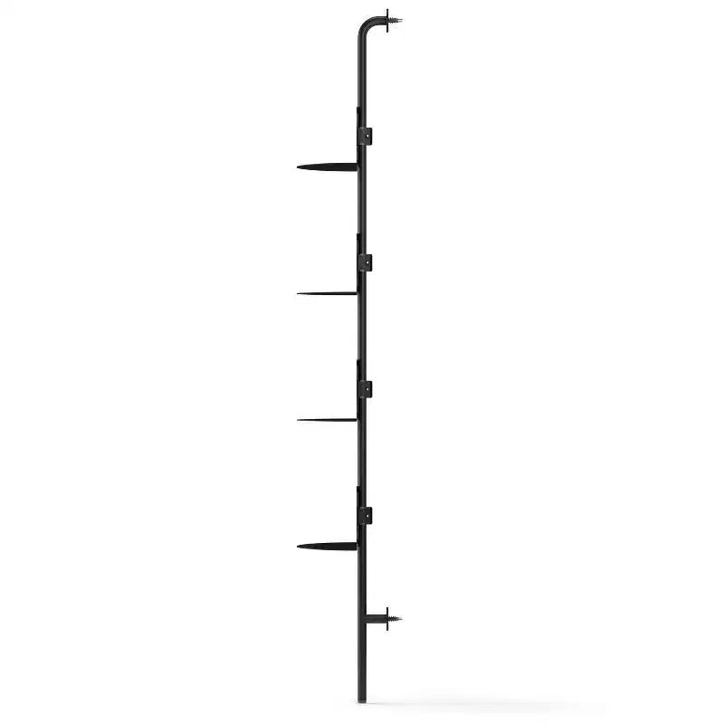 Lot de 4 étagères ajustables Solis Umbra, noir
