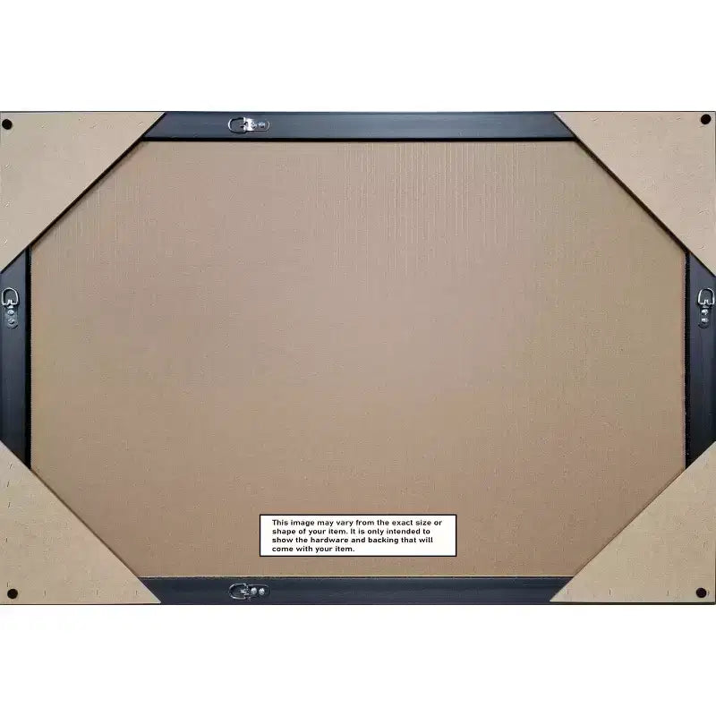 Miroir mural en bois recyclé 22"x28" pour lavabo, sarcelle/gris - Amanti Art : Rectangle moderne, sans assemblage