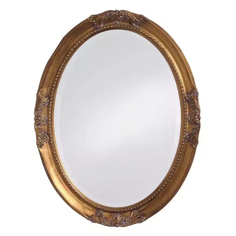 Howard Elliott 42"x30" Rectangular Iron and Slate Framed Wall and Vanity Mirror: Modern Style, No Assembly, Wall Mount