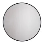 Brewster Adelina Black Circular Mirror