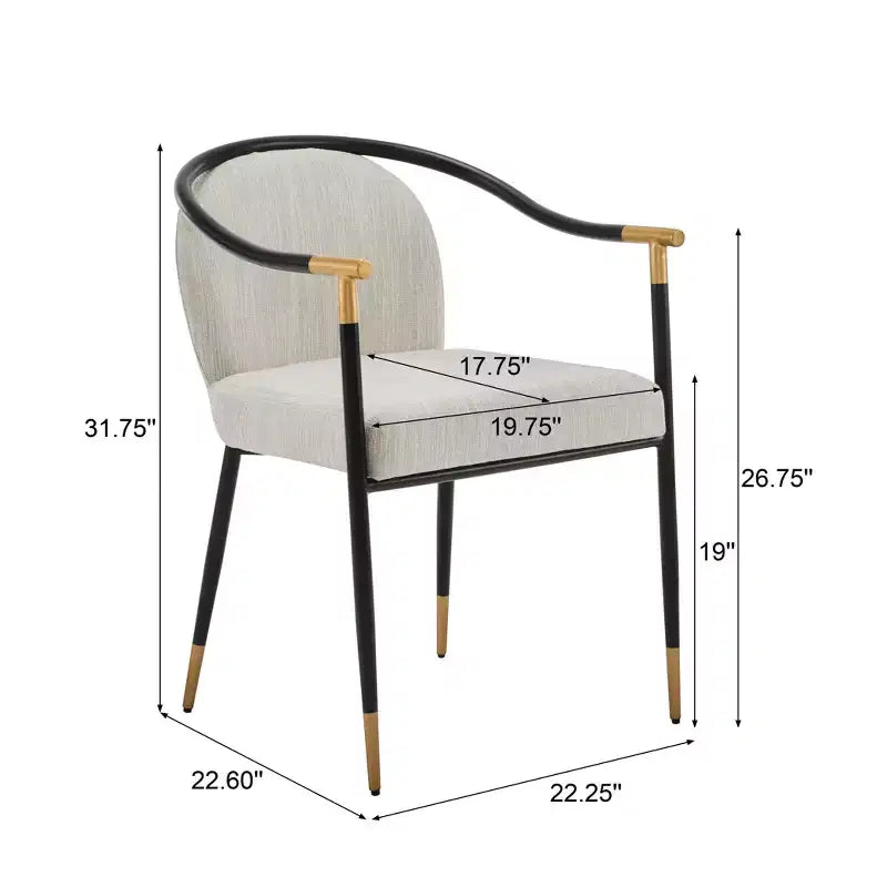 Chaise de salle à manger en fer rembourrée Christopher Knight Home Olors avec dossier Louis XVI