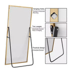 Dovelina 71H x 31W Miroir sur pied décoratif mural pleine longueur grand miroir sur pied