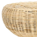 Table d'appoint/Tabouret Tritan en rotin - STL6502A - Naturel - Safavieh