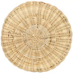 Table d'appoint/Tabouret Tritan en rotin - STL6502A - Naturel - Safavieh