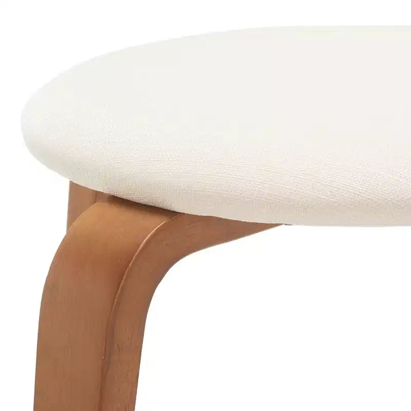 Tabouret empilable rembourré Jo - STL1001 - Safavieh
