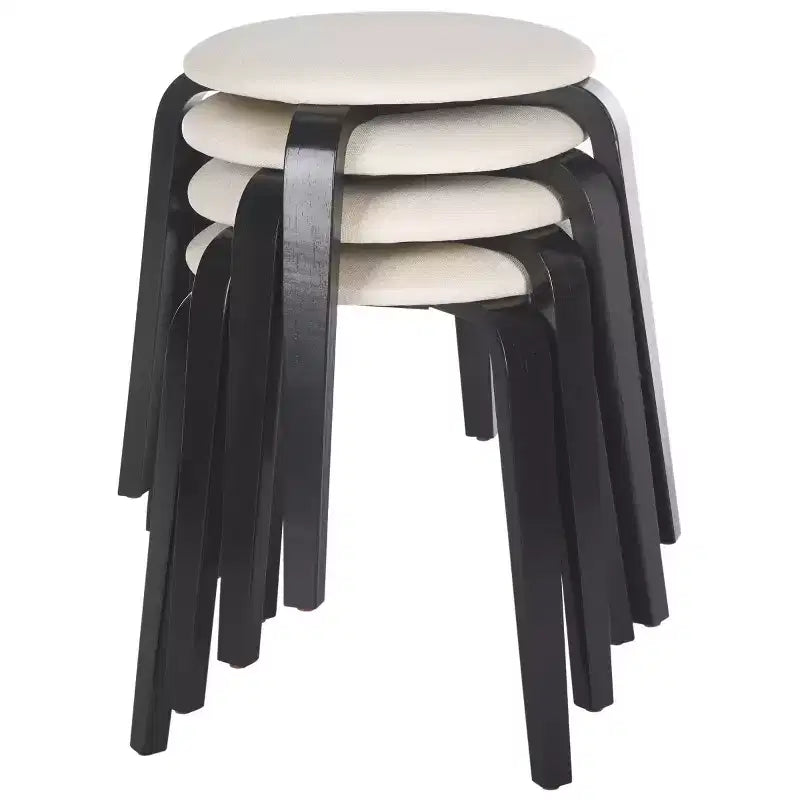 Tabouret empilable rembourré Jo - STL1001 - Safavieh