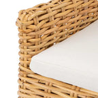 Fauteuil Nancy Rattan avec coussin – ACH6518 – Safavieh