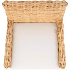 Fauteuil Nancy Rattan avec coussin – ACH6518 – Safavieh