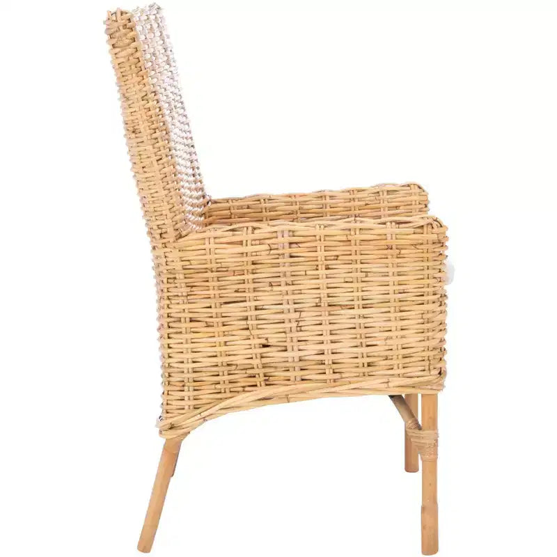 Fauteuil Nancy Rattan avec coussin – ACH6518 – Safavieh
