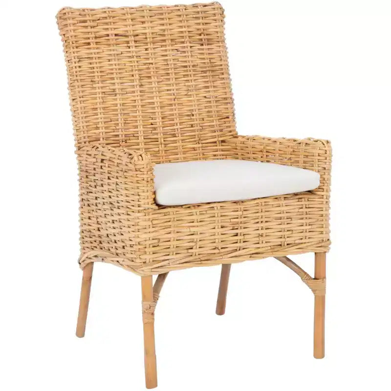 Fauteuil Nancy Rattan avec coussin – ACH6518 – Safavieh