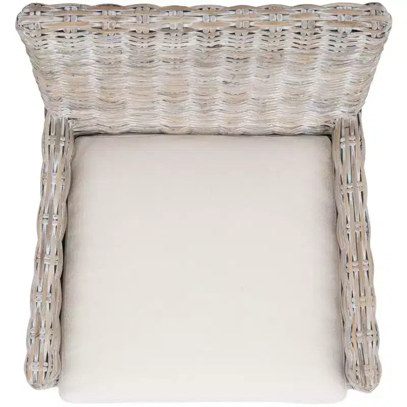 Fauteuil Nancy Rattan avec coussin – ACH6518 – Safavieh