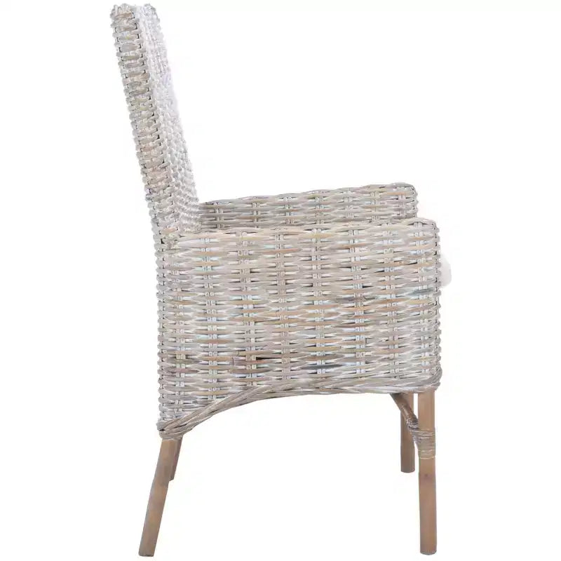 Fauteuil Nancy Rattan avec coussin – ACH6518 – Safavieh