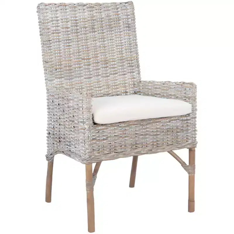 Fauteuil Nancy Rattan avec coussin – ACH6518 – Safavieh