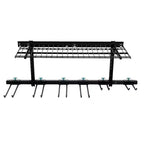 Triangle sarcelle G-Tool + étagère | Système de rangement mural réglable | Supporte 136 kg