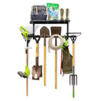 Triangle sarcelle G-Tool + étagère | Système de rangement mural réglable | Supporte 136 kg