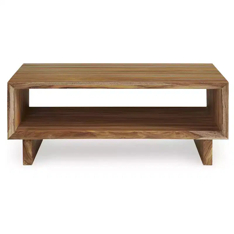 Signature Design by Ashley Dressonni - Table basse rectangulaire moderne, marron