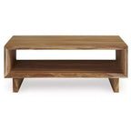 Signature Design by Ashley Dressonni - Table basse rectangulaire moderne, marron