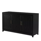 Meuble TV moderne 59W, meuble TV, centre de divertissement avec grand espace de rangement et étagères réglables pour téléviseurs jusqu'à 65 pouces - ModernLuxe