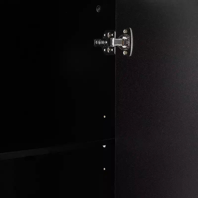 Meuble TV moderne 59W, meuble TV, centre de divertissement avec grand espace de rangement et étagères réglables pour téléviseurs jusqu'à 65 pouces - ModernLuxe