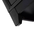 Meuble TV moderne 59W, meuble TV, centre de divertissement avec grand espace de rangement et étagères réglables pour téléviseurs jusqu'à 65 pouces - ModernLuxe