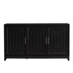 Meuble TV moderne 59W, meuble TV, centre de divertissement avec grand espace de rangement et étagères réglables pour téléviseurs jusqu'à 65 pouces - ModernLuxe