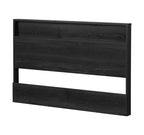 HomeStock Full Queen Headboard with Storage Shelf