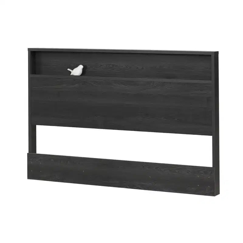 Tête de lit HomeStock double/grand lit avec étagère de rangement