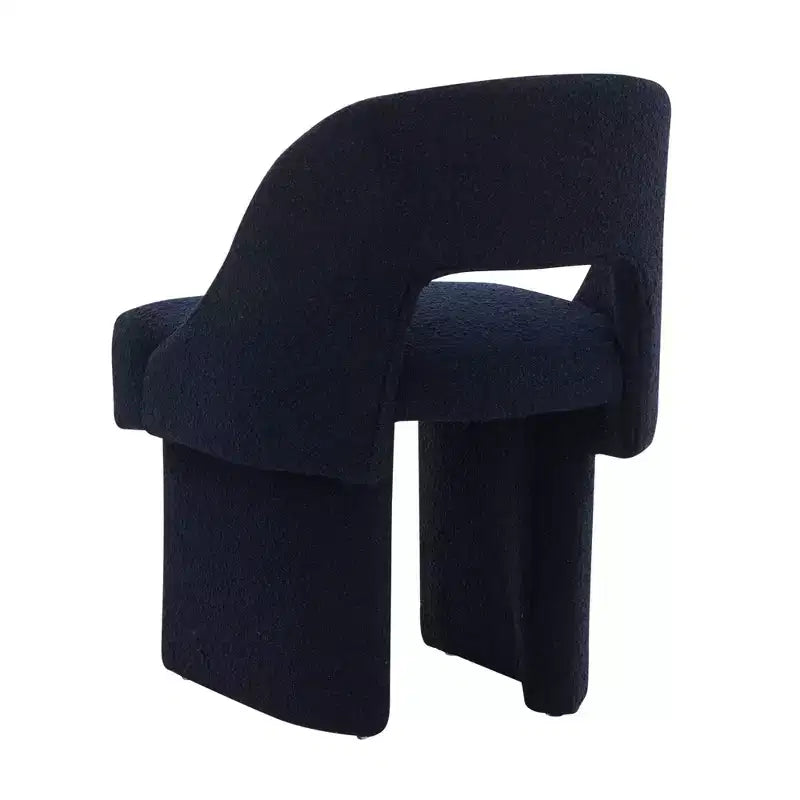 LeisureMod Quell - Ensemble de 2 fauteuils d'appoint modernes en boucle - Sièges élégants et confortables avec dossiers incurvés pour salon, chambre ou lounge