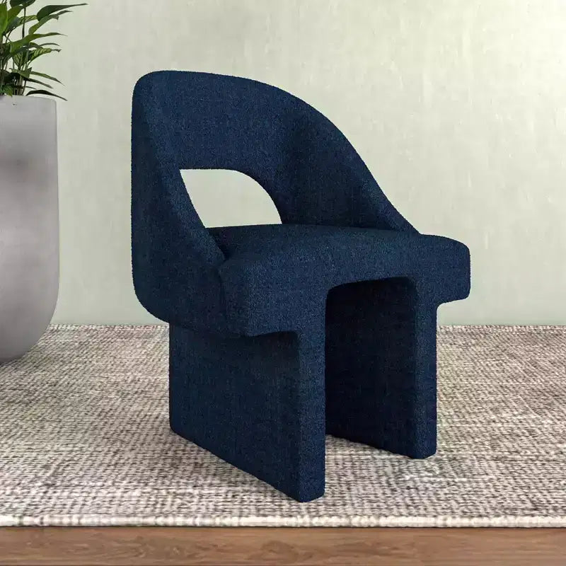 LeisureMod Quell - Ensemble de 2 fauteuils d'appoint modernes en boucle - Sièges élégants et confortables avec dossiers incurvés pour salon, chambre ou lounge