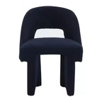 LeisureMod Quell - Ensemble de 2 fauteuils d'appoint modernes en boucle - Sièges élégants et confortables avec dossiers incurvés pour salon, chambre ou lounge