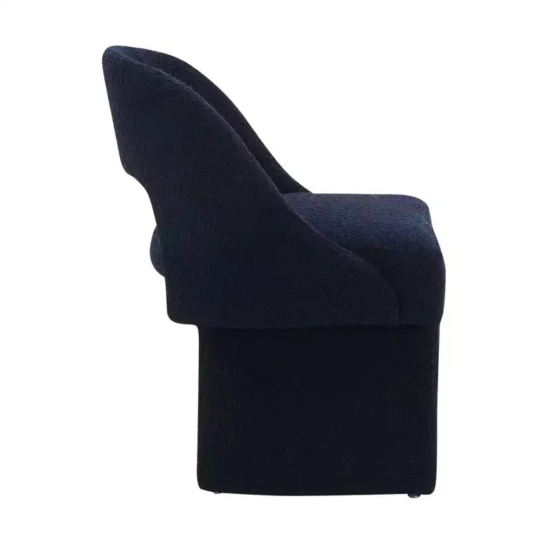 LeisureMod Quell - Ensemble de 2 fauteuils d'appoint modernes en boucle - Sièges élégants et confortables avec dossiers incurvés pour salon, chambre ou lounge