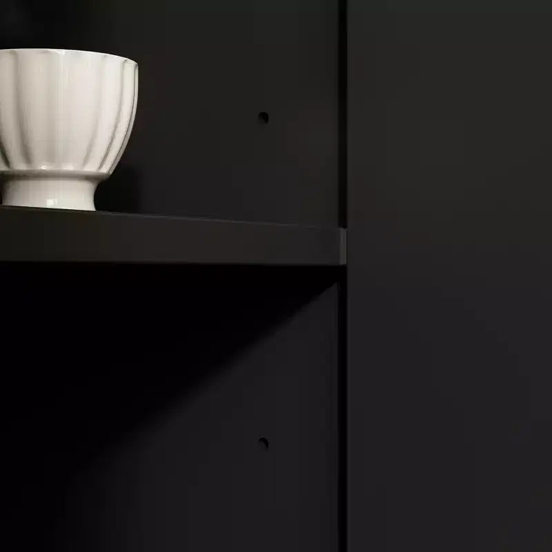 Famapy Meuble de cuisine à 5 étagères, meuble de rangement, 4 portes, étagères réglables