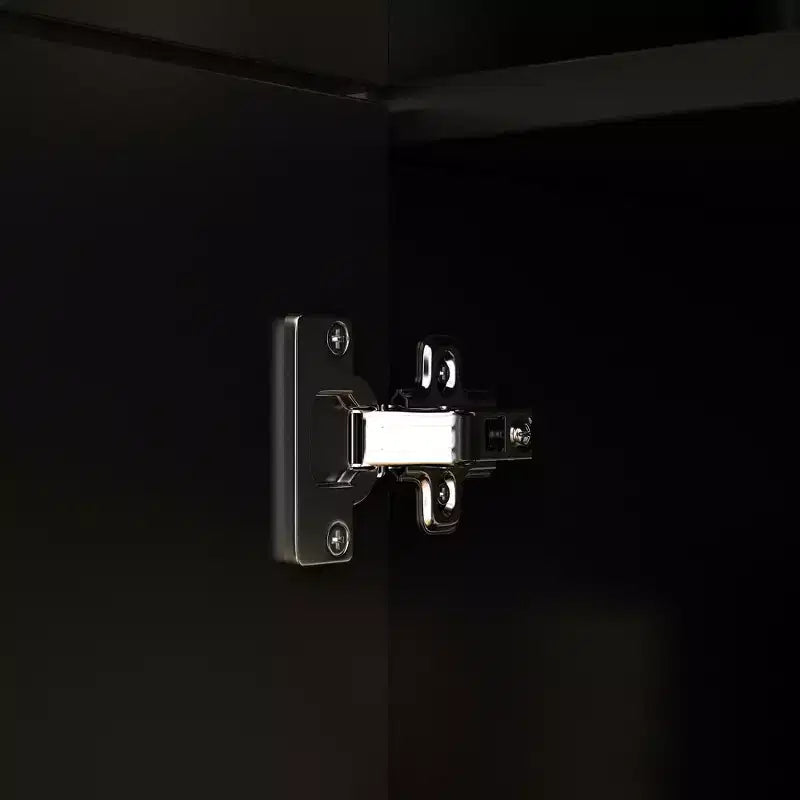 Famapy Meuble de cuisine à 5 étagères, meuble de rangement, 4 portes, étagères réglables