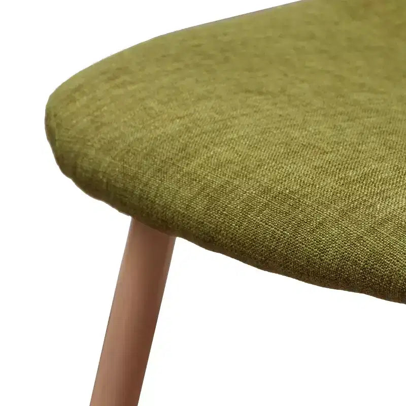 Chaises de salle à manger GDFStudio Amnesty Mid Century avec cadre en fer rembourré (lot de 2)
