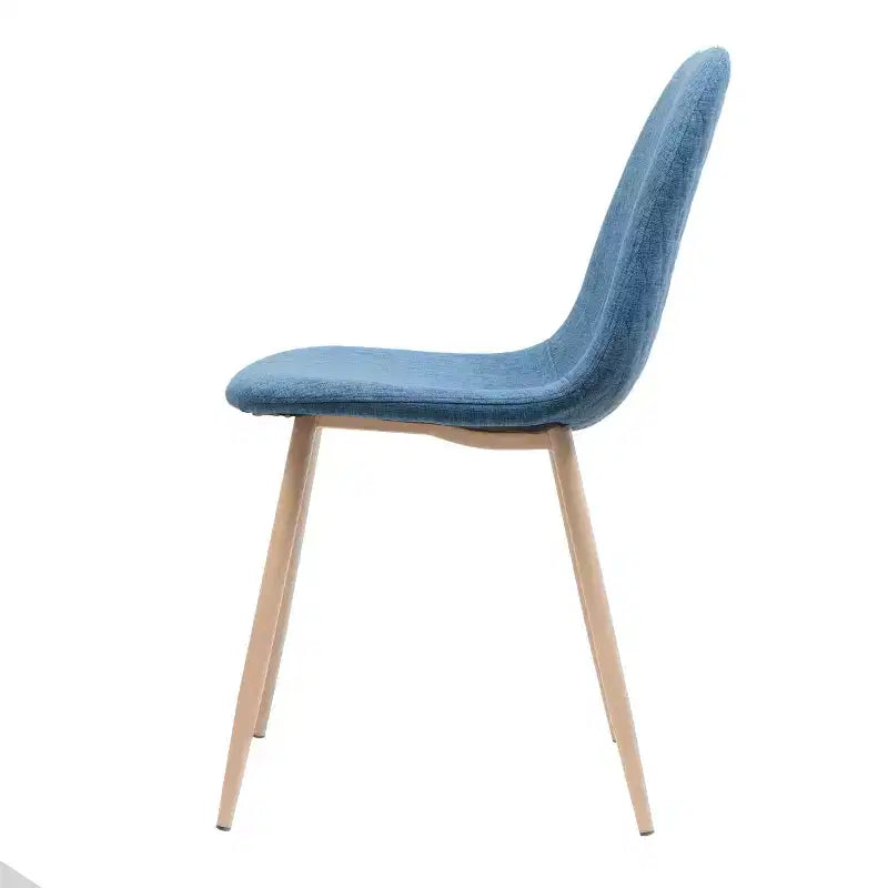 Chaises de salle à manger GDFStudio Amnesty Mid Century avec cadre en fer rembourré (lot de 2)