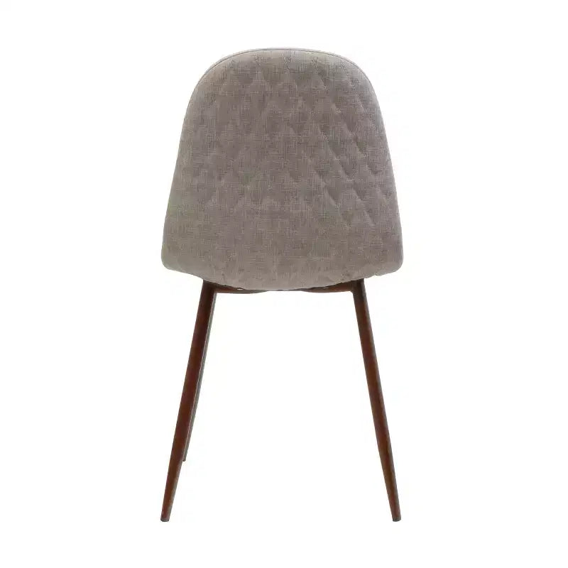Chaises de salle à manger GDFStudio Amnesty Mid Century avec cadre en fer rembourré (lot de 2)