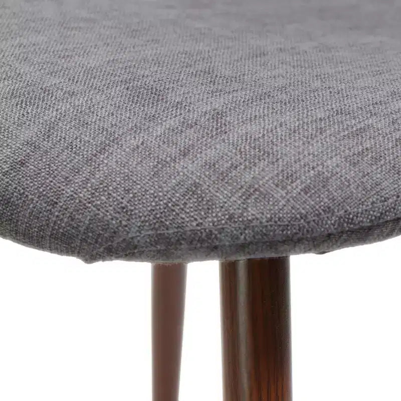 Chaises de salle à manger GDFStudio Amnesty Mid Century avec cadre en fer rembourré (lot de 2)