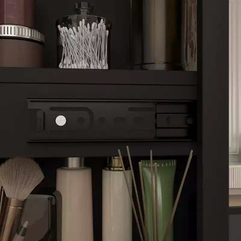 Hitow Coiffeuse avec tabouret et miroir, 3 couleurs tactiles