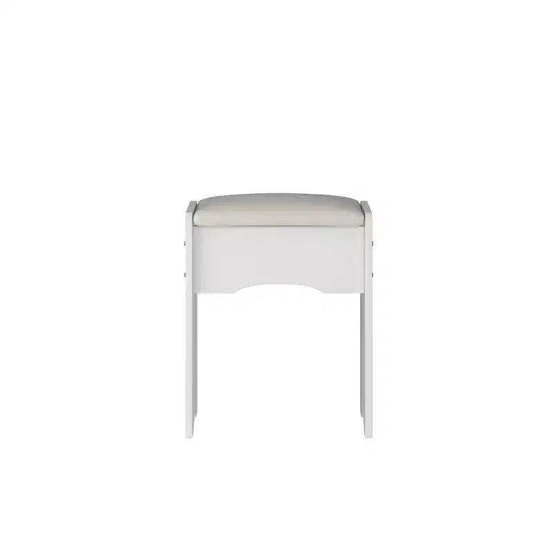 Hitow Coiffeuse avec tabouret et miroir, 3 couleurs tactiles