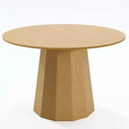 PexFix Table de salle à manger ronde en bois massif 46 Tables de cuisine