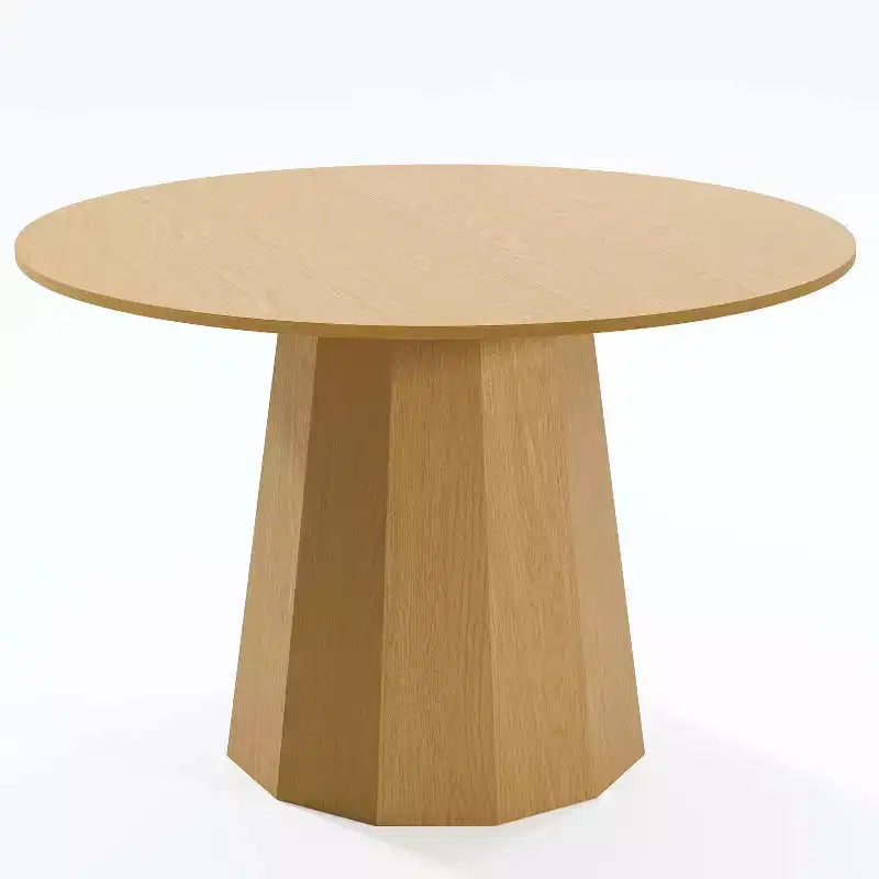 PexFix Table de salle à manger ronde en bois massif 46 Tables de cuisine
