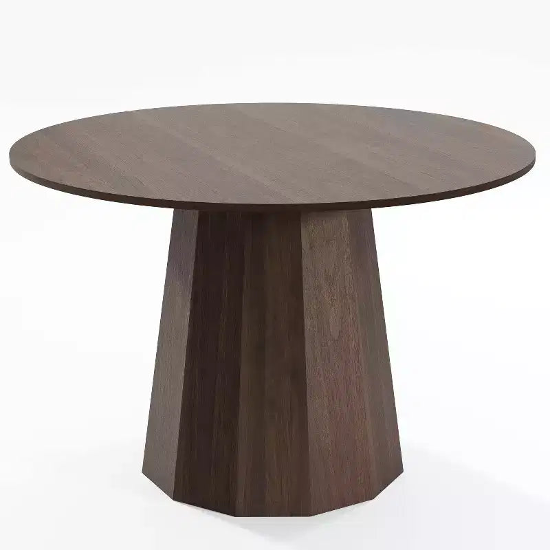 PexFix Table de salle à manger ronde en bois massif 46 Tables de cuisine