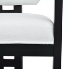 Christopher Knight Home Luna Chaises de salle à manger modernes rembourrées en bois de bouleau (Lot de 2)