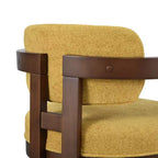 Christopher Knight Home Luna Chaises de salle à manger modernes rembourrées en bois de bouleau (Lot de 2)