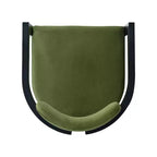 Christopher Knight Home Luna Chaises de salle à manger modernes rembourrées en bois de bouleau (Lot de 2)