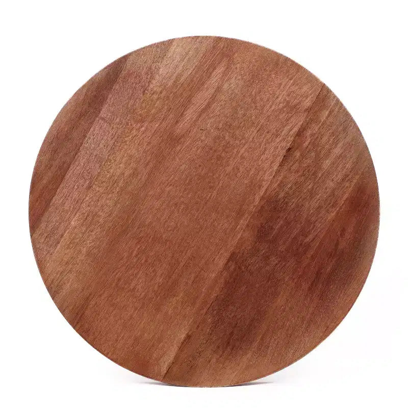 Christopher Knight Home Vesper - Table d'appoint ronde en bois de manguier, Noyer