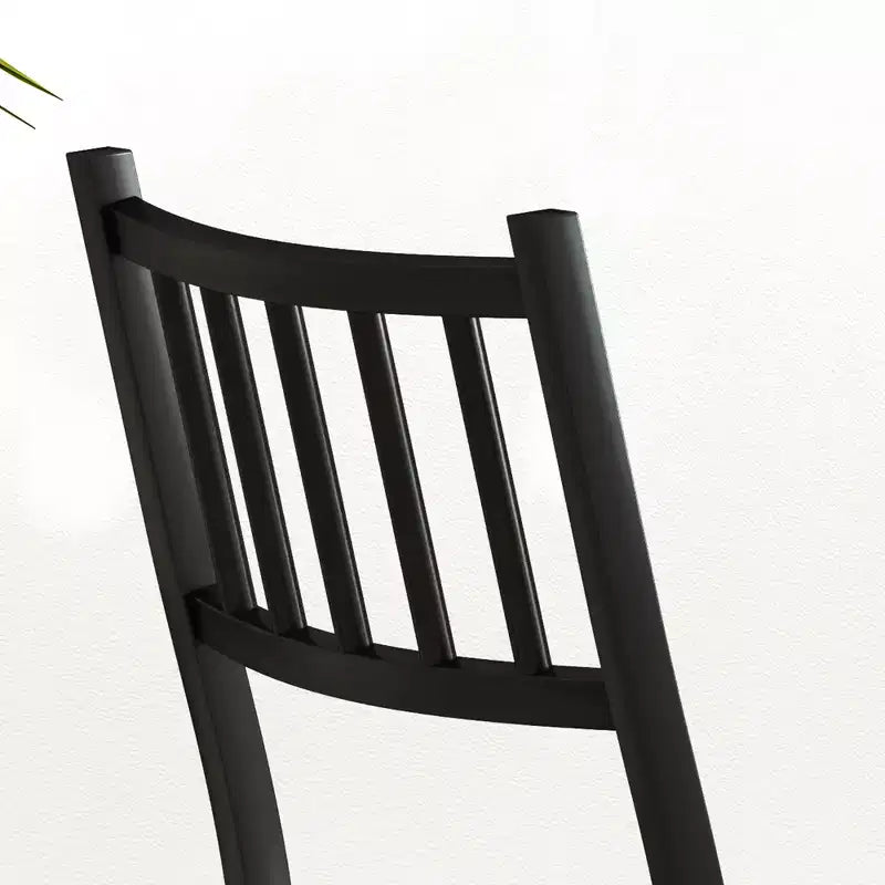 HOMCOM Ensemble de salle à manger 3 pièces, Table et chaises de cuisine avec étagère de rangement intégrée et cadre en acier