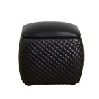 AndMakers Ottoman rectangulaire en similicuir